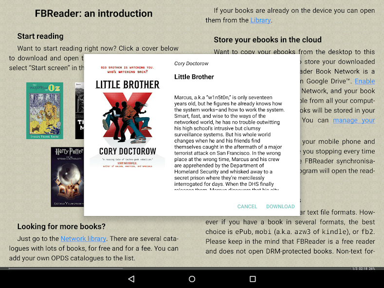 电子书阅读器 FBReader v3.8.21