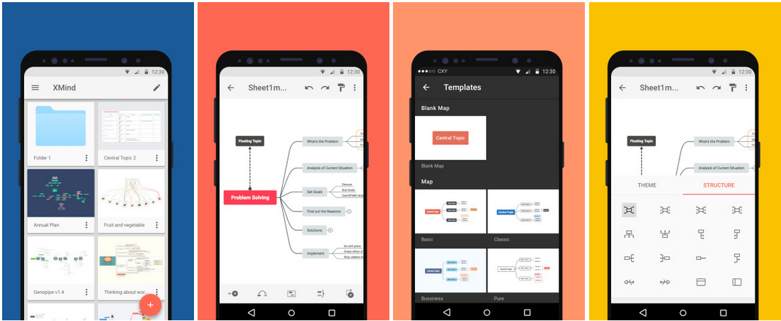 思维导图：Xmind思维导图 v25.07.04430 + 思维导图 v9.6.4 + Nice Mind Map - Mind mapping v7.9.0 + XMind Pro v1.9.7 + MindMaster v4.0.1