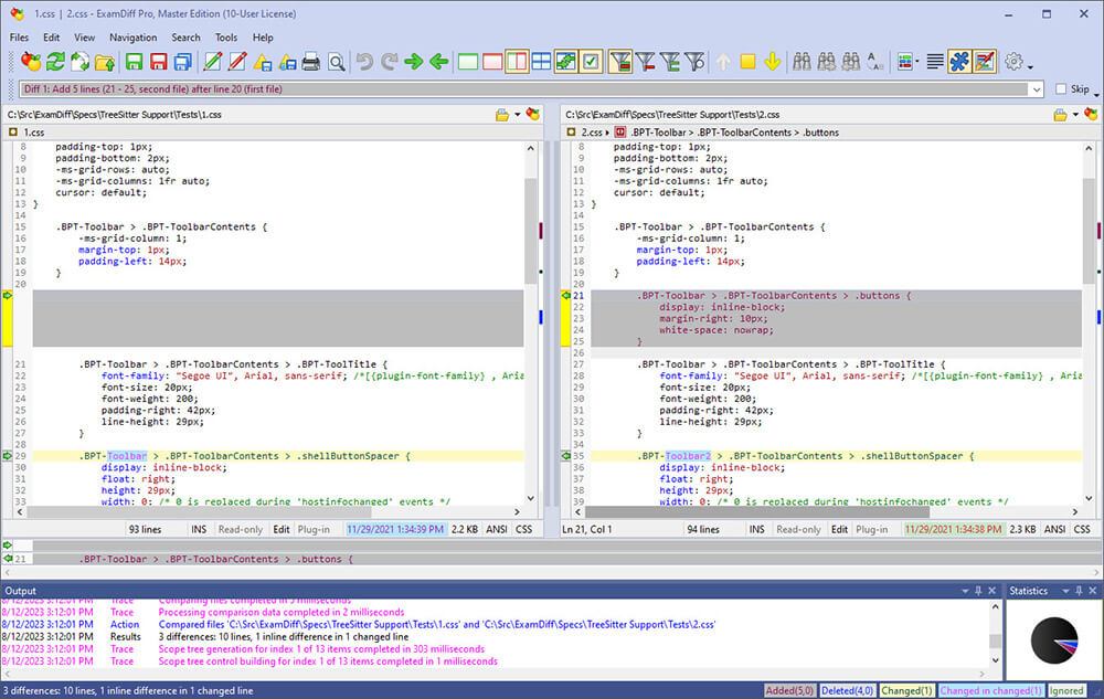 可视化文件和目录比较工具 ExamDiff Pro Master Edition v16.0.1.13