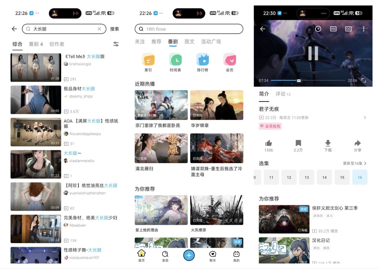 🥰标题：BiliBili_3.79.1_去广告国际版