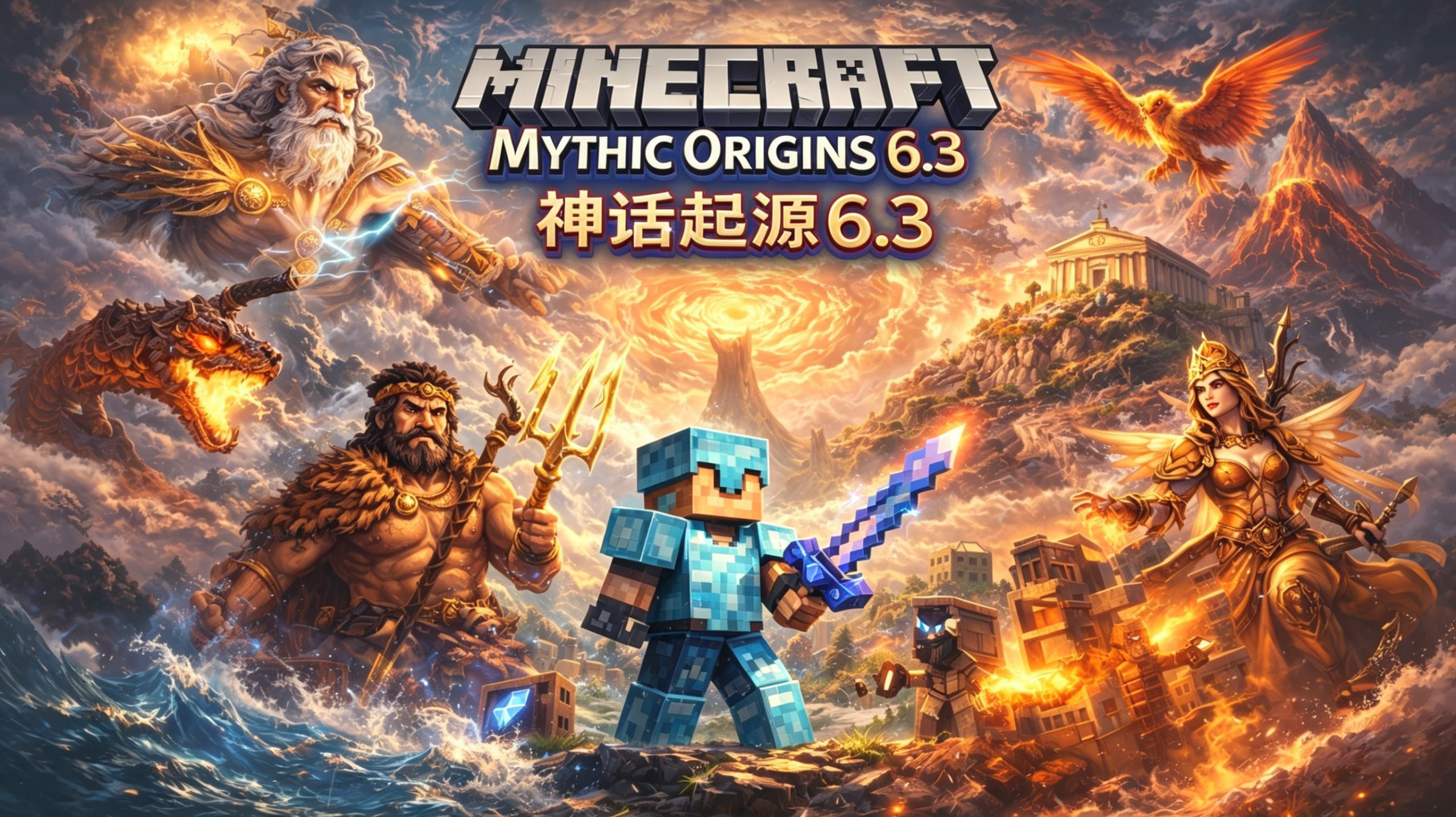 《我的世界》1.20.1 神话起源6.5 Mod整合包