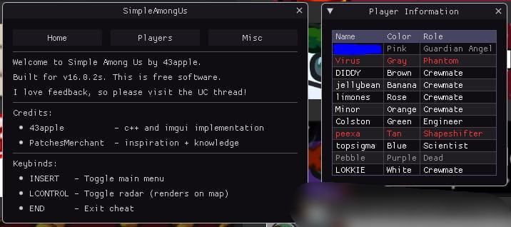 Among Us v17.4 透视雷达全部解锁下载